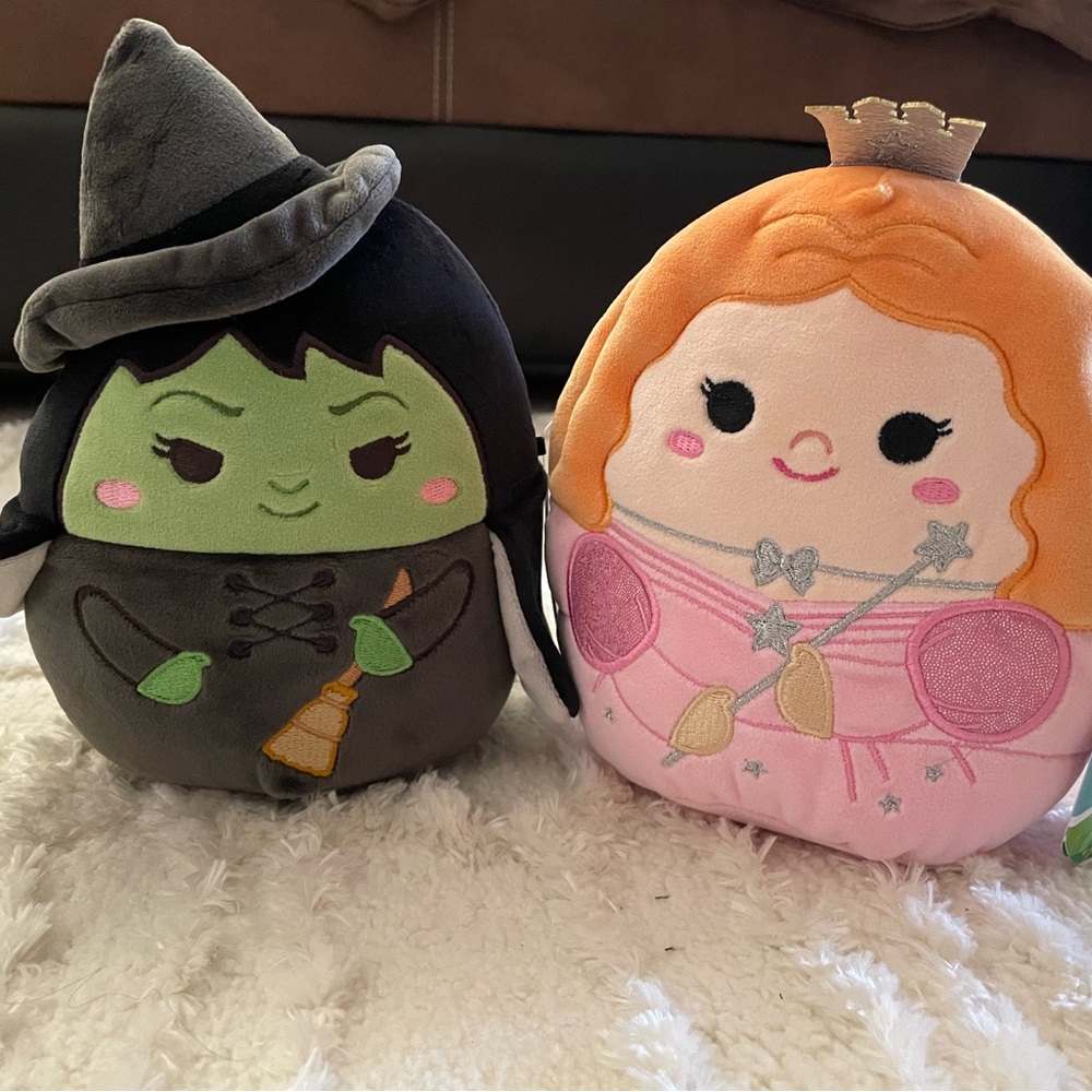 Witch and Princess Plush Toys